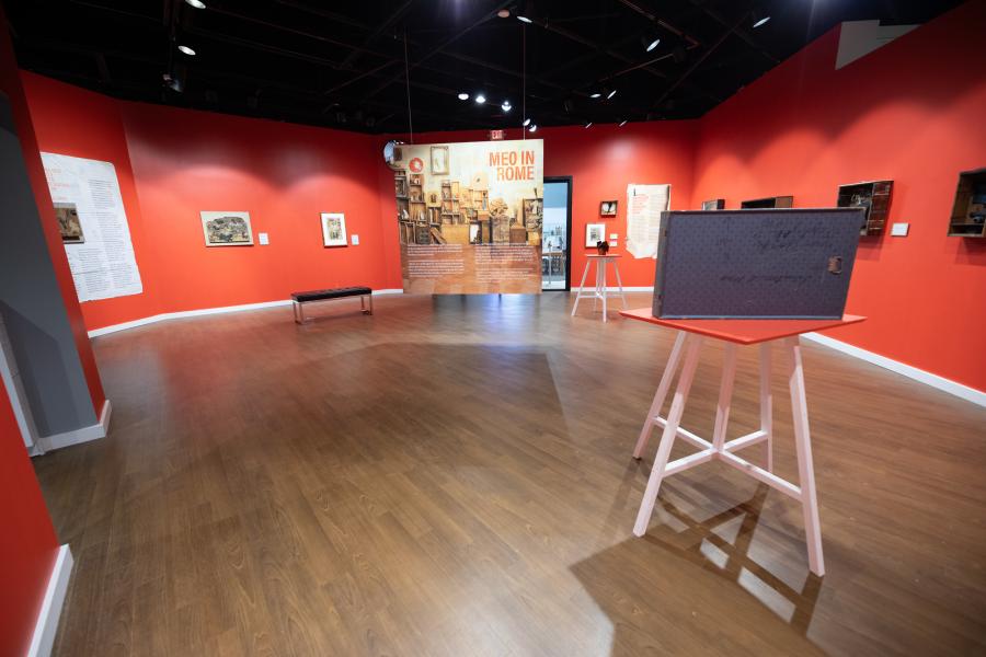 Installation view of A New Language