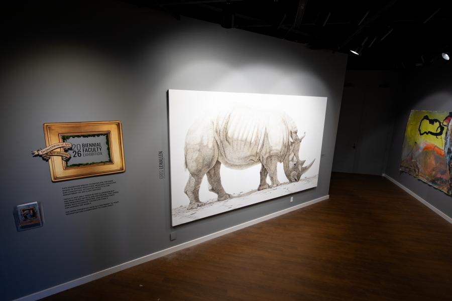 2026 Biennial Faculty Exhibition Gallery 3
